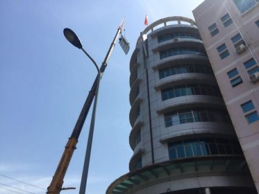 济南：市中区十六里河辖区又拆除两处楼顶标识